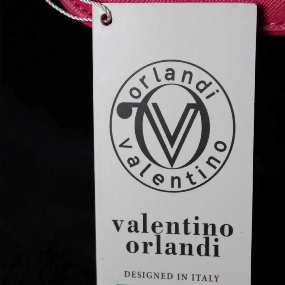 Valentino Orlandi Fuchsia Studded Crossbody Bag - Picture 4 of 10